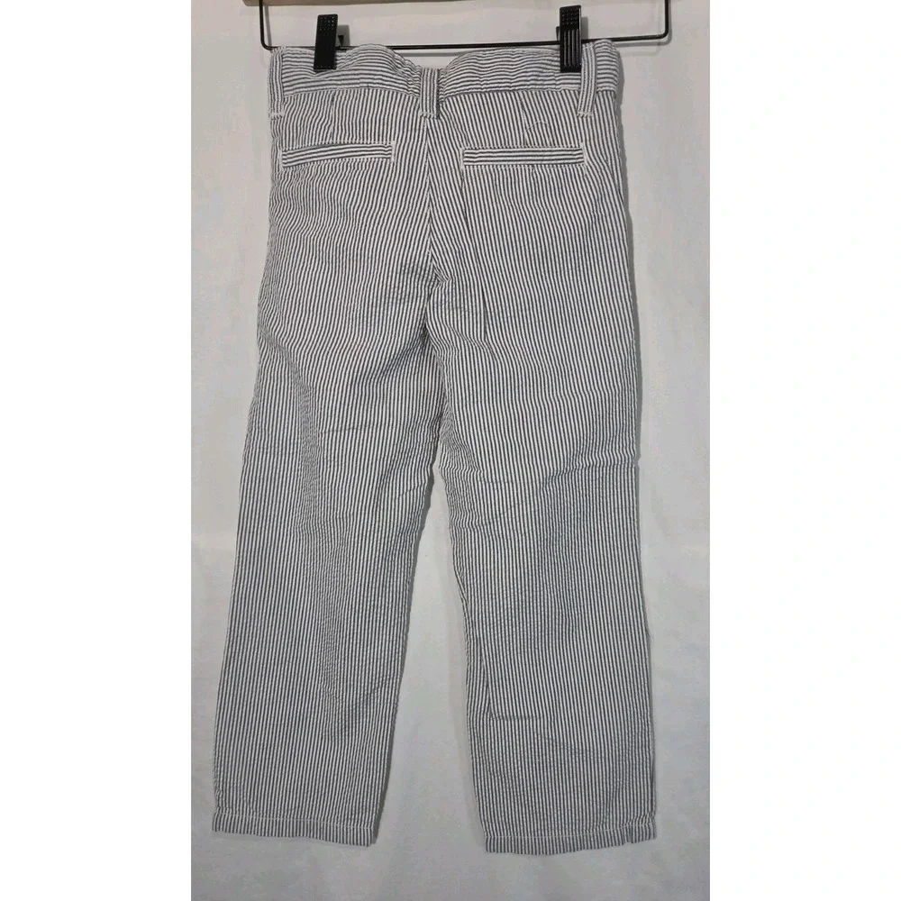 Gymboree Dressed Up Seersucker Pants Boys Size 5 Spring Easter Adjustable Waist‎
